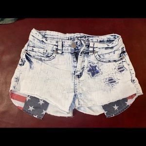 Americana Denim Shorts
